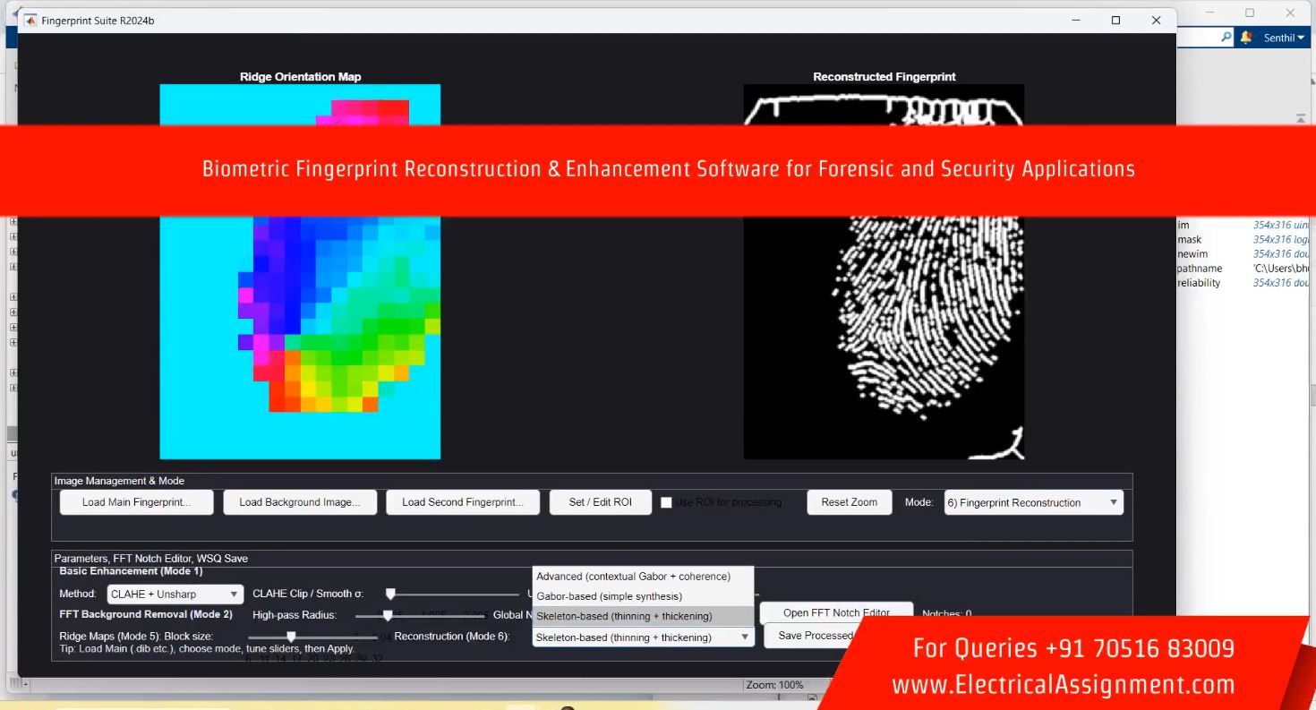 RidgePro Studio – AI-Based Forensic Fingerprint Enhancement & Ridge Pattern Analysis screenshot 6